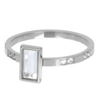 iXXXi Füllring EXPRESSION RECTANGLE silber - 2 mm