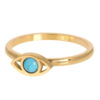 iXXXi Füllring LUCKY EYE gold - 2 mm