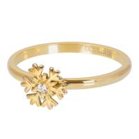 iXXXi Füllring SNOWFLAKE gold - 2 mm