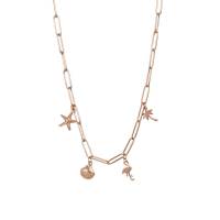 iXXXi Halskette PARADISE WITH CHARMS rosé