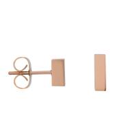 iXXXi Ohrstecker ABSTRACT RECTANGLE rosé