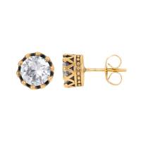 iXXXi Ohrstecker CROWN gold