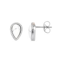 iXXXi Ohrstecker MAGIC WHITE silber