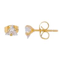 iXXXi Ohrstecker TRIANGLE STONE gold