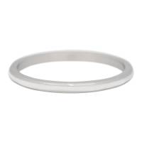 iXXXi Füllring LINE WHITE silber - 2 mm