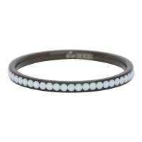 iXXXi Füllring ZIRKONIA WEIß schwarz - 2mm