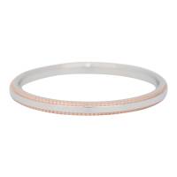 iXXXi Füllring DOUBLE GEAR silber rosé - 2 mm