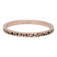 iXXXi Füllring SPOTS rosé / schwarz - 2 mm