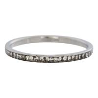 iXXXi Füllring ZIRKONIA KRISTALL silber weiß - 2 mm