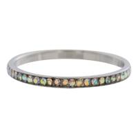 iXXXi Füllring ZIRKONIA KRISTALL silber multicolor - 2 mm