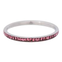 iXXXi Füllring ZIRKONIA KRISTALL silber pink - 2 mm