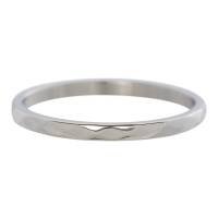 iXXXi Füllring HAMMERSCHLAGRING silber - 2 mm