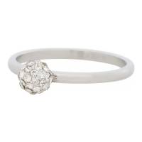 iXXXi Füllring KRISTALLBALL Zirkonia silber - 2 mm