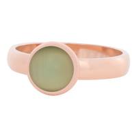 iXXXi Füllring 1 KATZENAUGE grün Ø 10 mm rosé - 4 mm