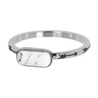 iXXXi Füllring FESTIVAL WHITE silber - 2 mm