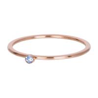 iXXXi Füllring ZIRKONIA 1 KRISTALL LIGHT SAPHIRE rosé - 1 mm