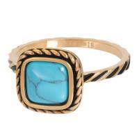 iXXXi Füllring SUMMER TURQUOISE gold - 2 mm