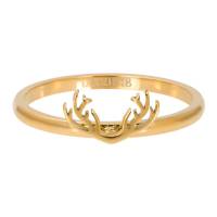 iXXXi Füllring SYMBOLRING GEWEIH gold - 2 mm