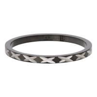iXXXi Füllring X ROW schwarz - 2 mm