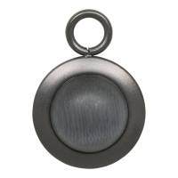 iXXXi Anhänger STEIN SCHWARZ MATT schwarz Ø 1,4 cm