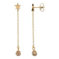 iXXXi Ohrringe WRECKINGBALL TOPAZ gold