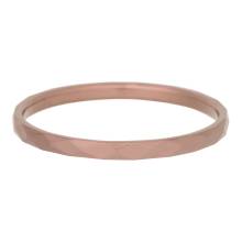 iXXXi Füllring HAMMERSCHLAGRING braun matt - 2 mm