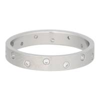 iXXXi Füllring 14 ZIRKONIAS RING silber matt - 4 mm