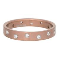 iXXXi Füllring 14 ZIRKONIAS RING braun matt - 4 mm
