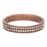 iXXXi Füllring DOUBLE ZIRKONIA braun - 4 mm