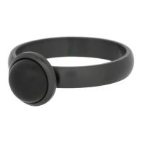 iXXXi Füllring 1 STEIN MATT schwarz Ø 10 mm schwarz matt - 4 mm