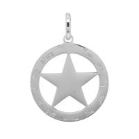 iXXXi Anhänger STERN silber - Ø 3,5 cm
