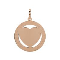iXXXi Anhänger HERZ rosé - Ø 3,5 cm