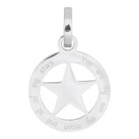 iXXXi Anhänger STERN silber - Ø 2,2 cm