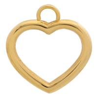 iXXXi Anhänger CHARM HERZ offen gold